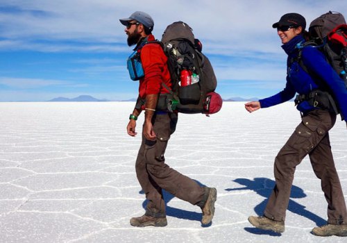 Voyage en marche 7 000 km à pied autour du monde - 15h30