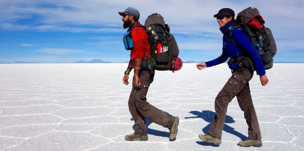 Voyage en marche 7 000 km &agrave; pied autour du monde - 15h30